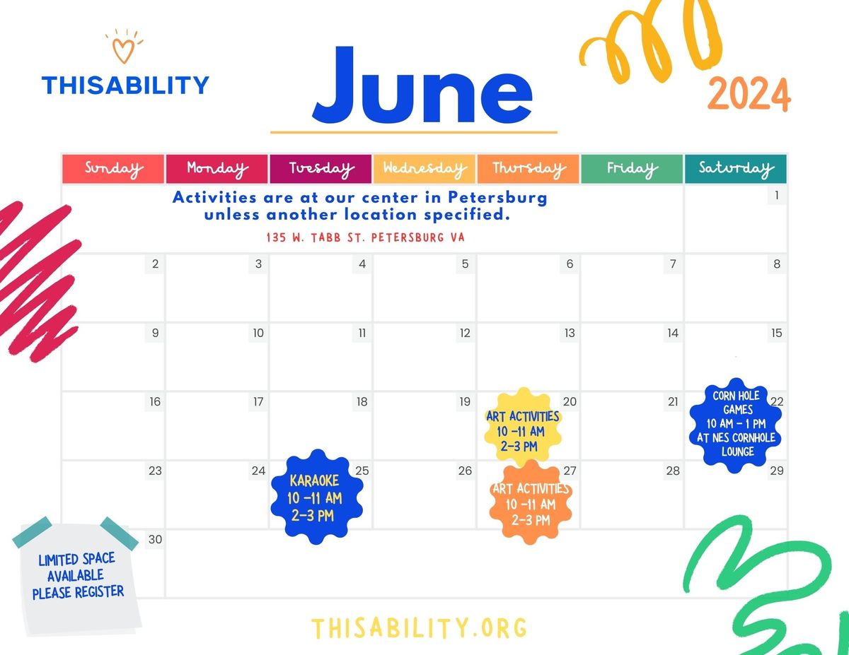 Thisability Center Activities 