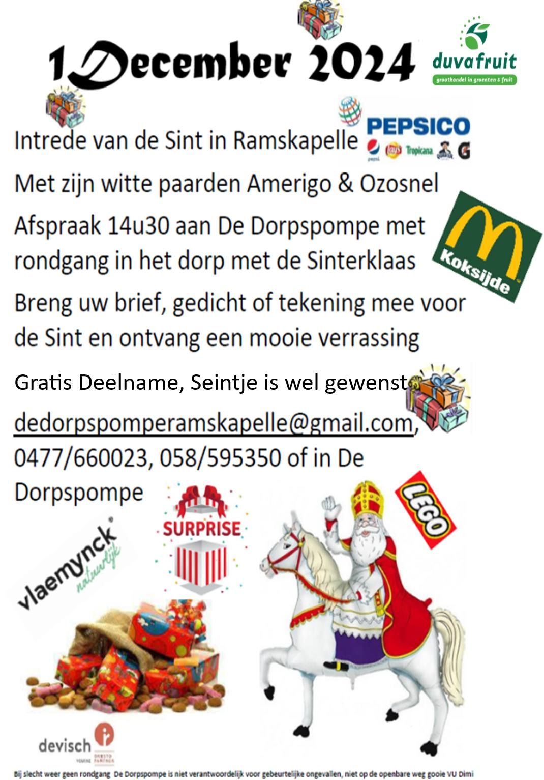 Ramskapelle Intrede van de Sint In De Dorpspompe