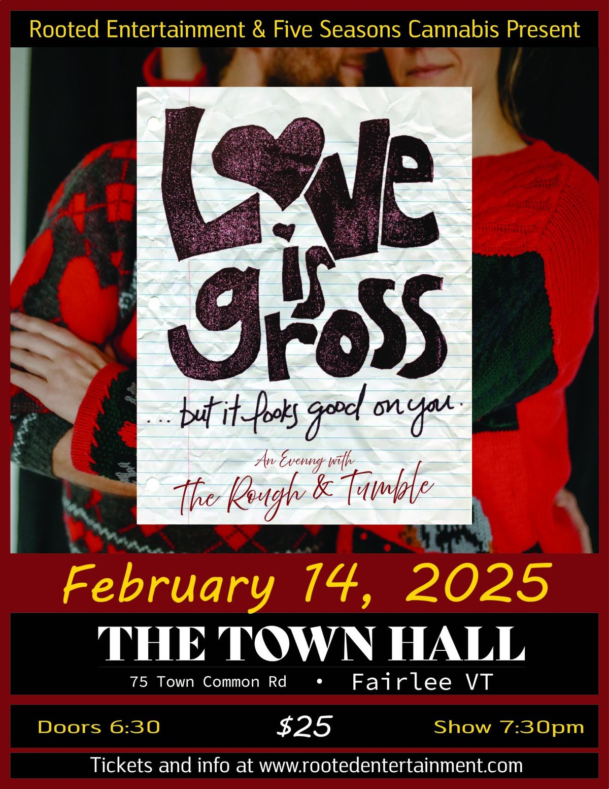 Love is Gross w\/ The Rough & Tumble at The Town Hall