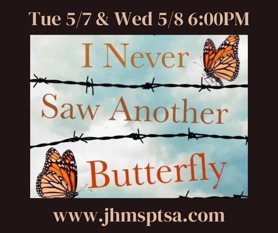 8th grade theatre "I Never Saw Another Butterfly "
