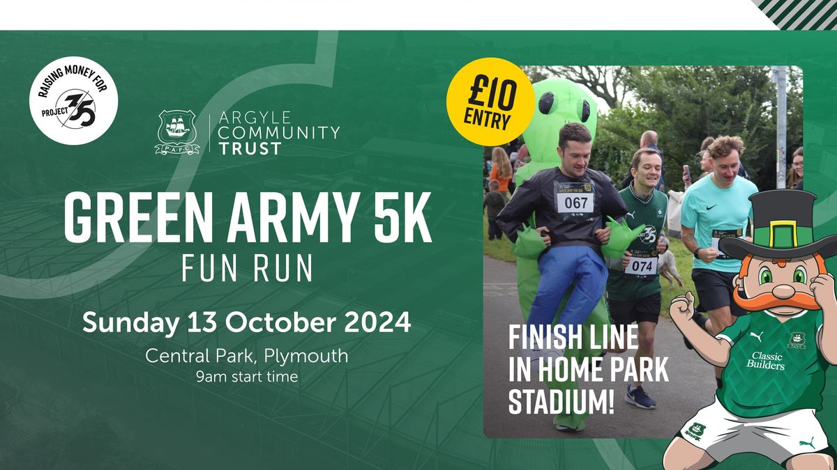 Green Army 5k Charity Fun Run