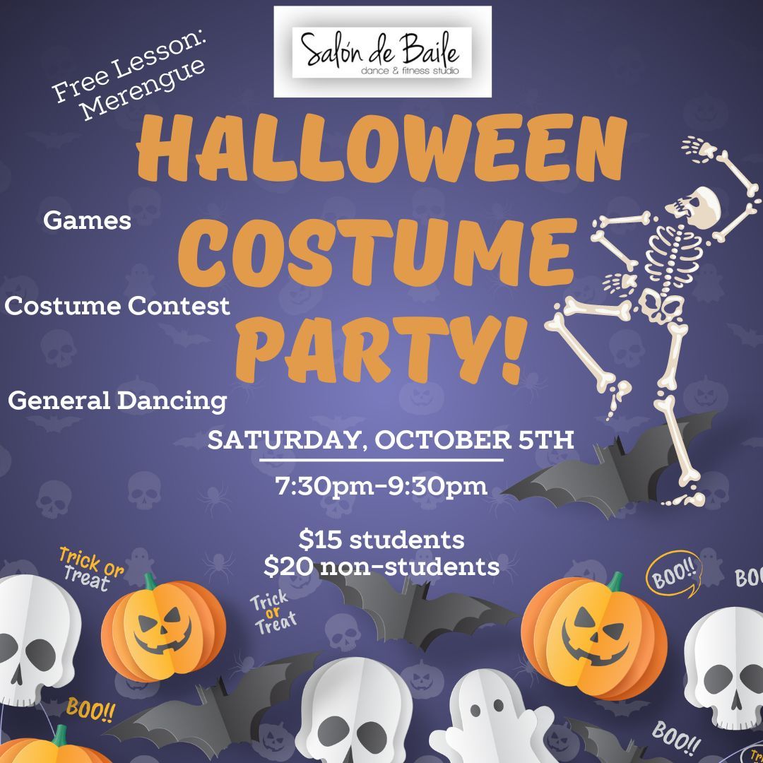 Halloween Costume Dance Party at SdeBDanceStudio Pooler, GA