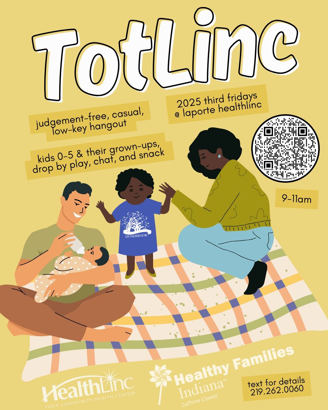 Totlinc! Casual Playdate for Tots & their Grown-Ups!