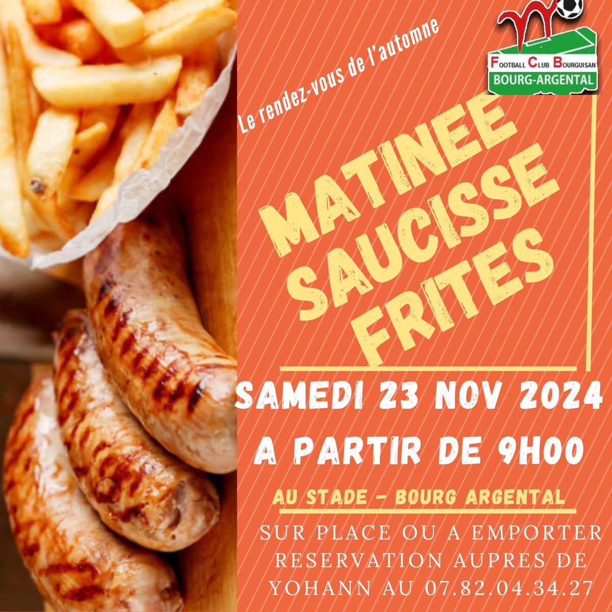 MATIN\u00c9E SAUCISSE FCB