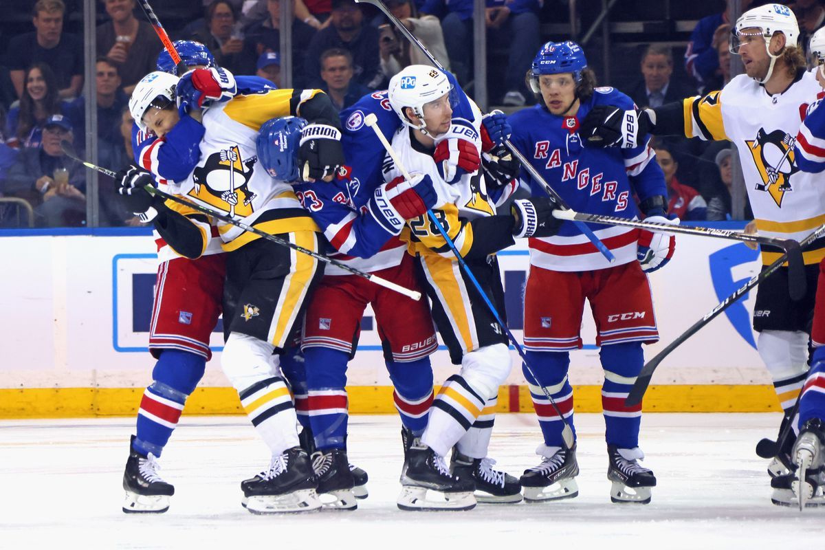 Pittsburgh Penguins at New York Rangers