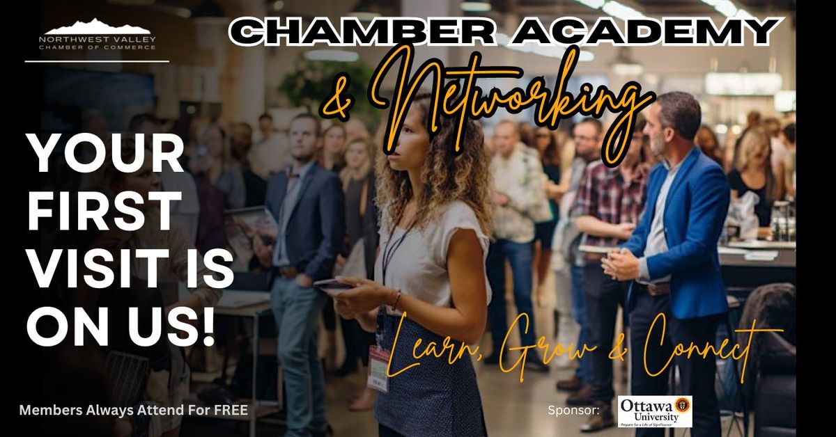 Chamber Academy & Networking: Learn, Grow & Connect 