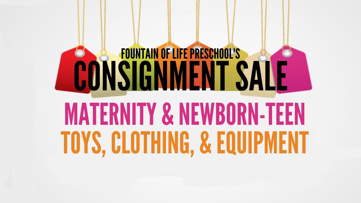 Spring Consignment Sale