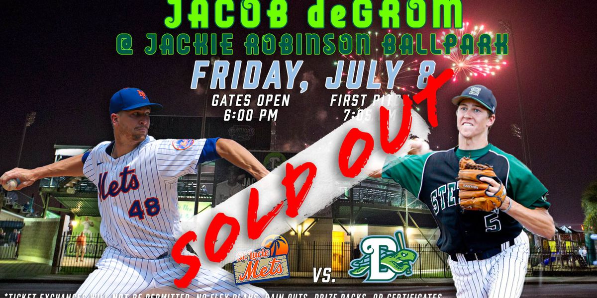 St. Lucie Mets at Daytona Tortugas at Jackie Robinson Ballpark