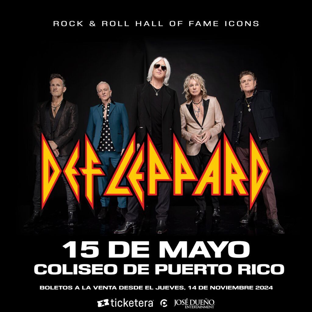 Def Leppard at Coliseo de Puerto Rico