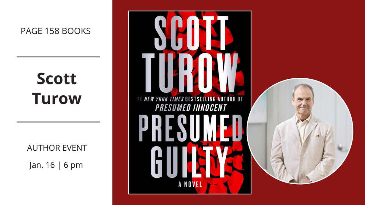 Author Event: Scott Turow