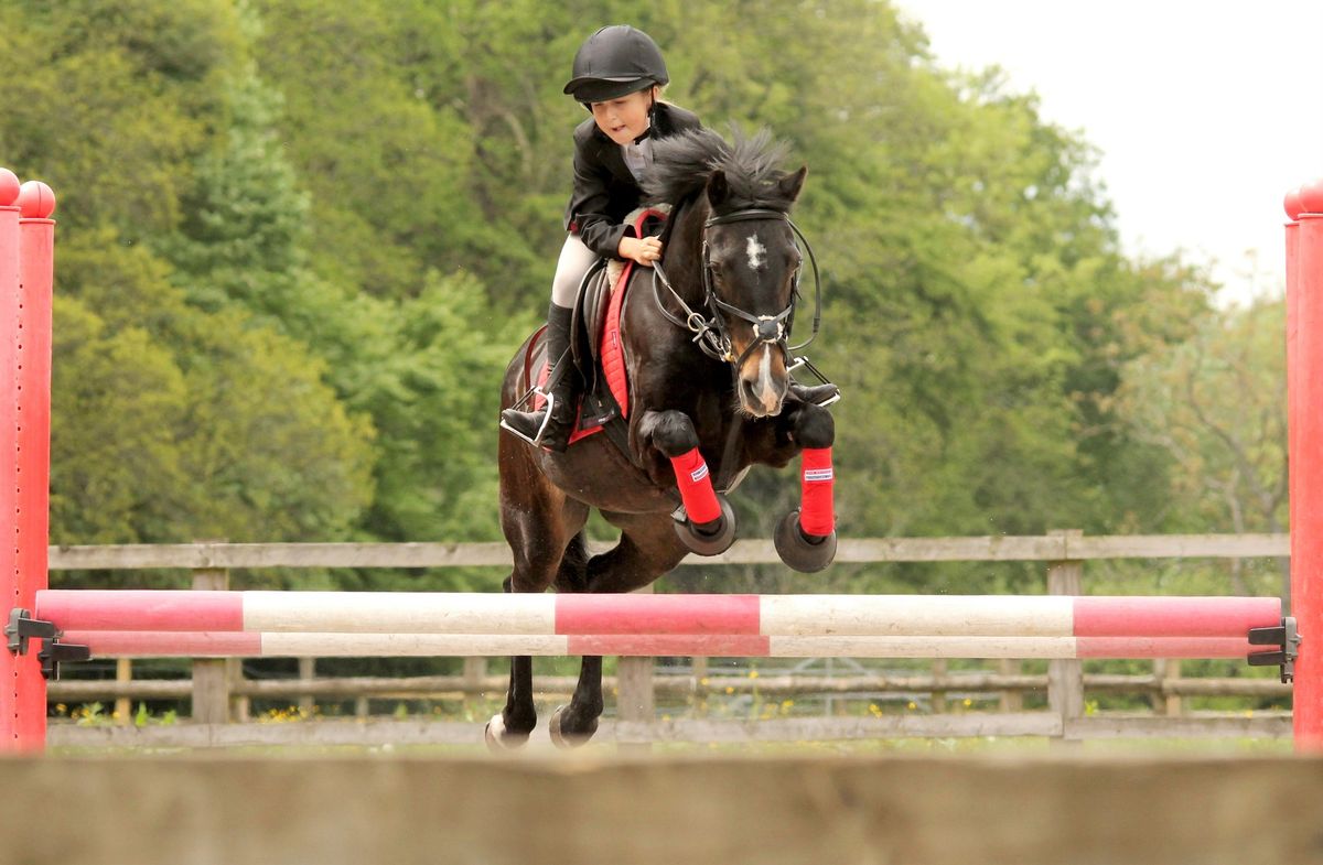 Unaffiliated Show Jumping + Clear round (indoors)