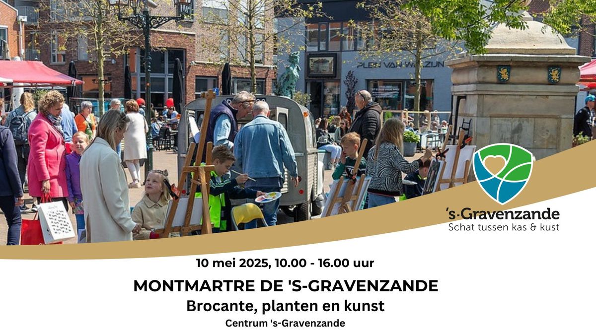 Montmartre de 's-Gravenzande (brocante, planten en kunst