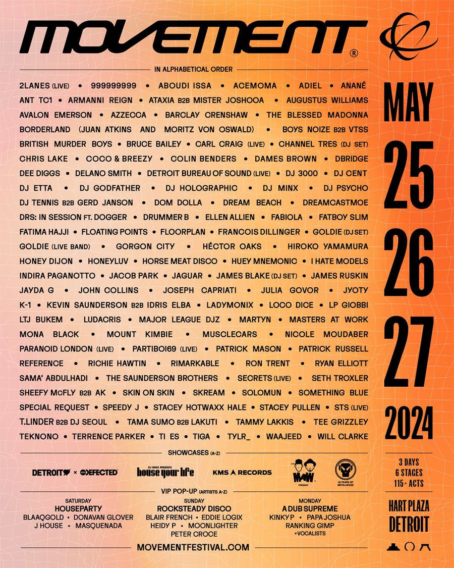 Movement Music Festival - Sunday