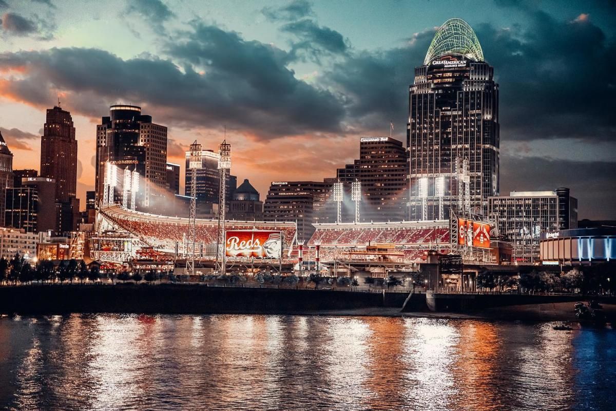 Los Angeles Dodgers at Cincinnati Reds at Great American Ball Park