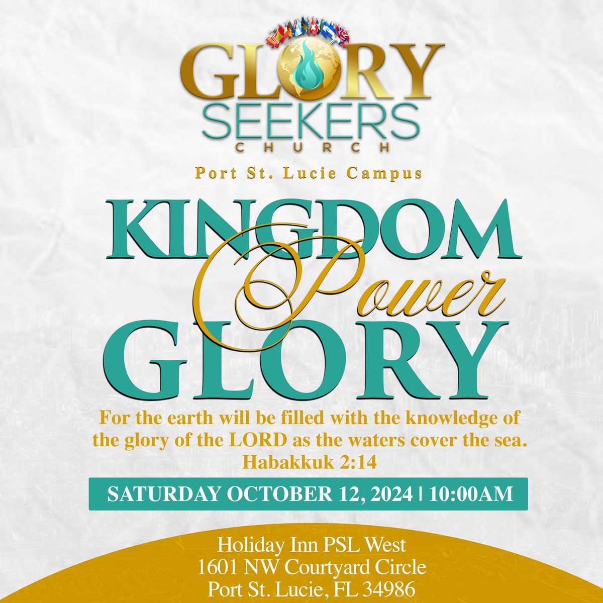 Kingdom.Power.Glory | Port St. Lucie, Fl | October 2024