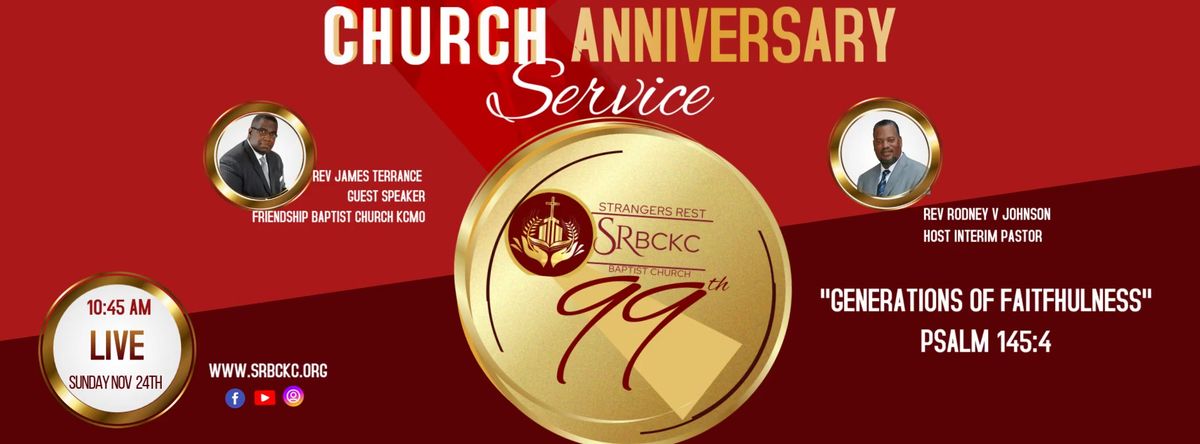 SRBCKC 99TH CHURCH ANNIVERSARY 