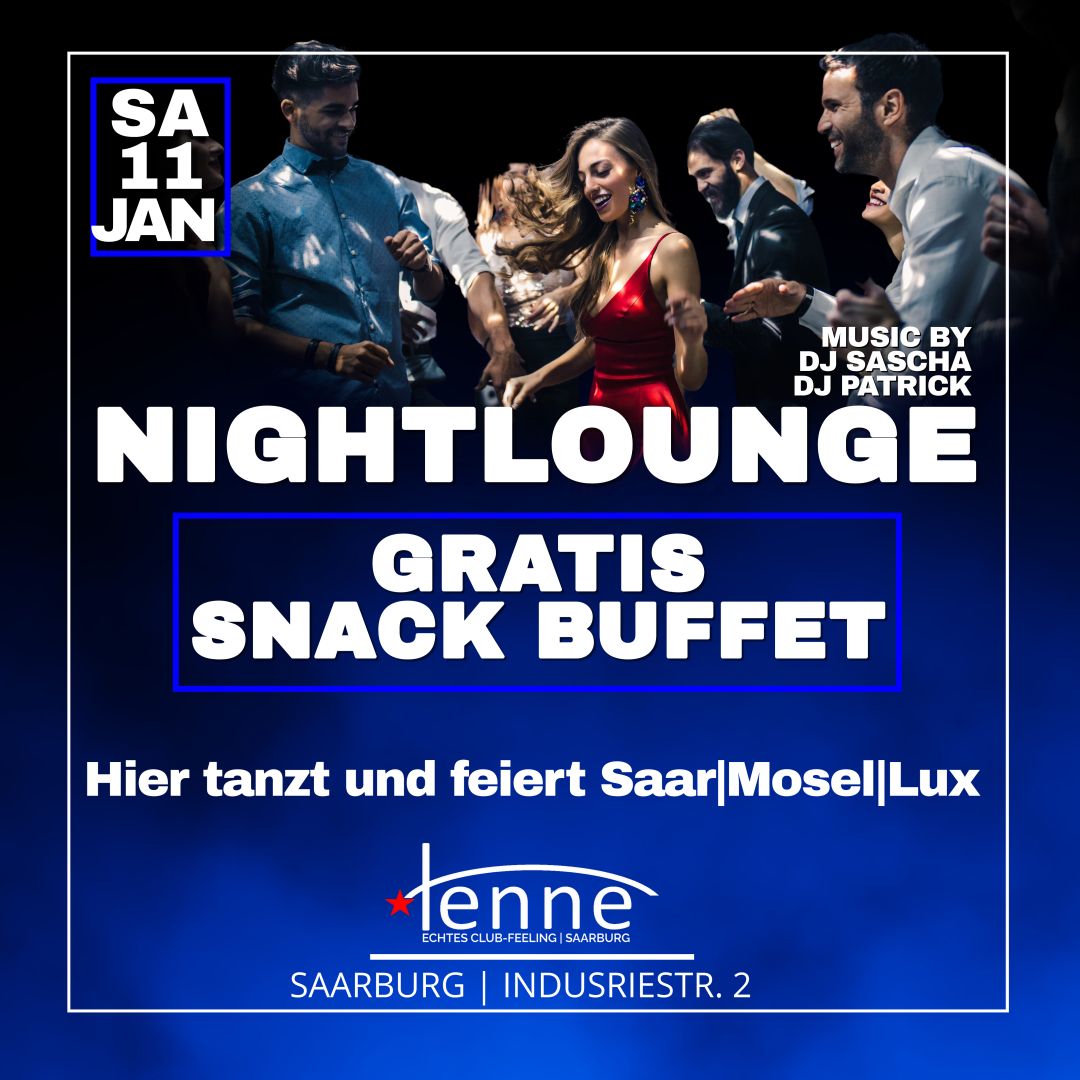 NIGHTLOUNGE | GRATIS SNACK BUFFET