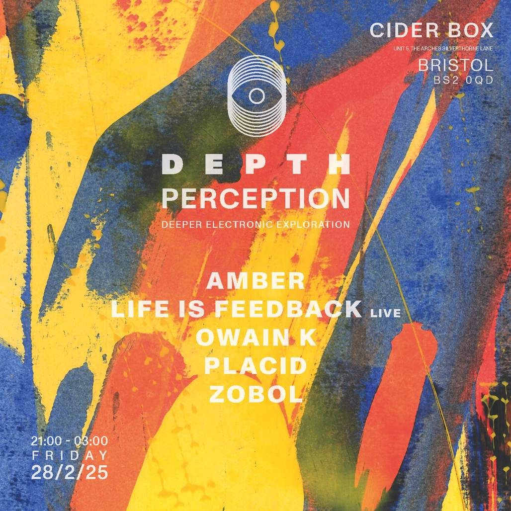 Depth Perception @ CIDER BOX w\/ Lifeisfeedback (LIVE)