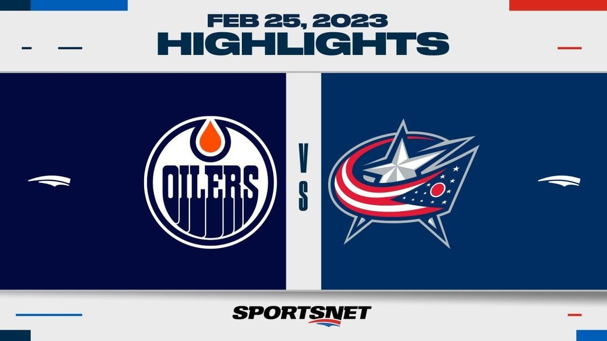 Edmonton Oilers at Columbus Blue Jackets