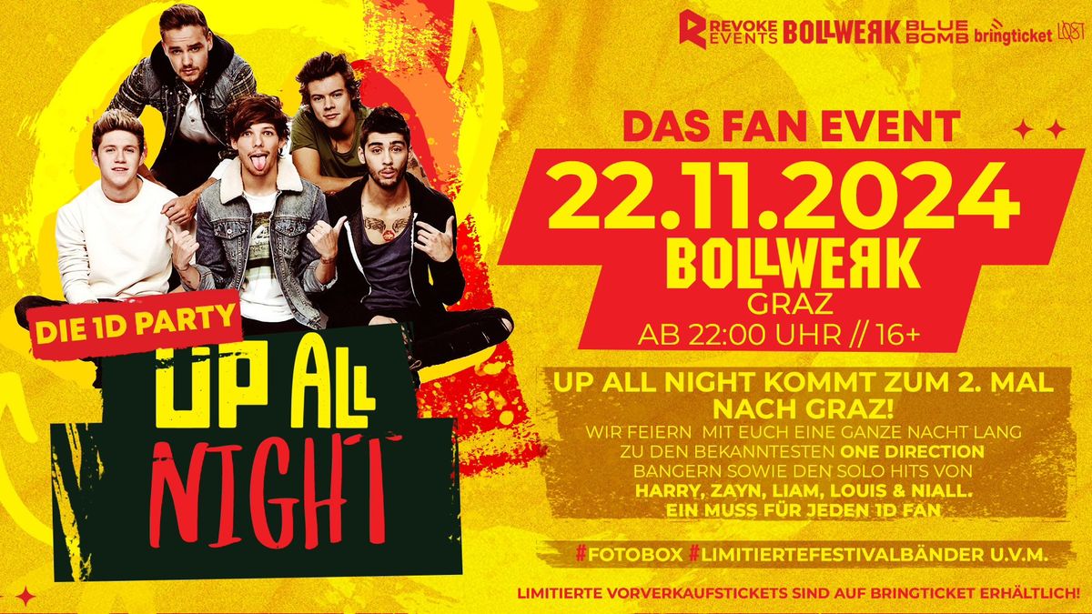 UP ALL NIGHT - Die 1D Party Vol. 2 \/\/ Bollwerk Graz