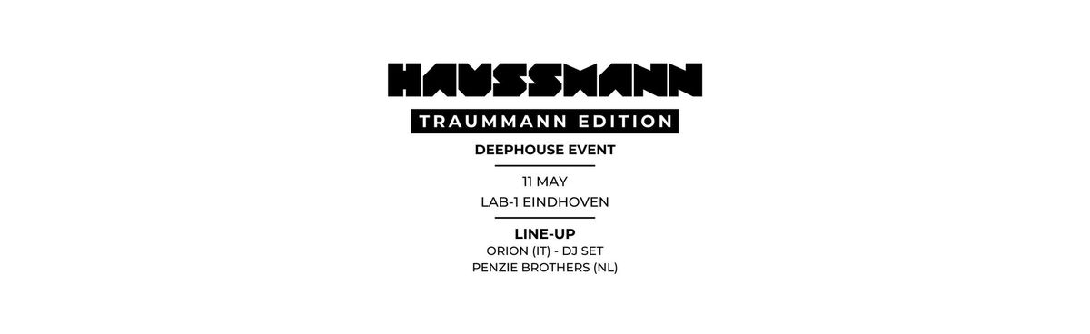 Haussmann - Traummann edition - ORION (dj-set)