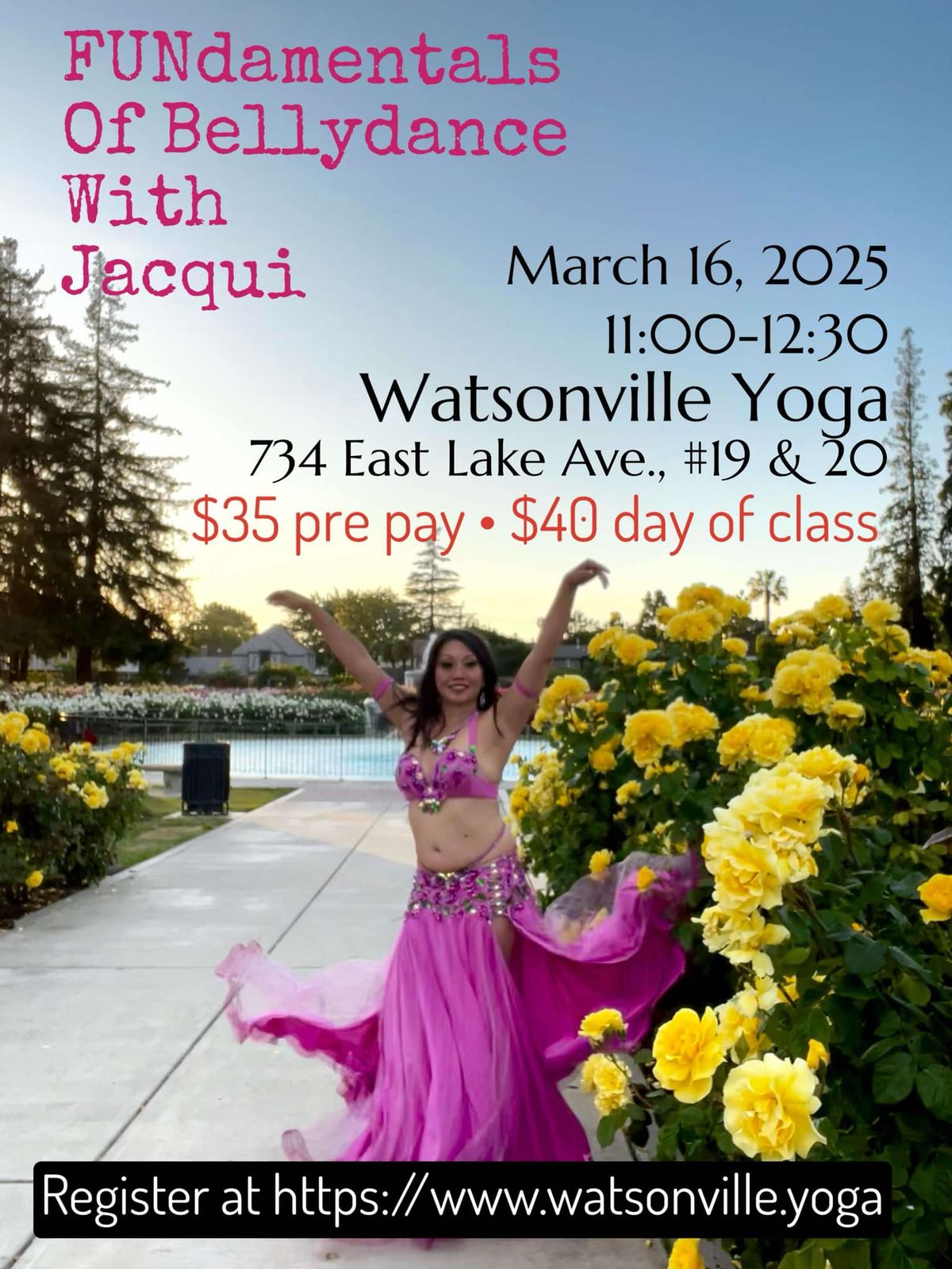 Bellydance FUNdamentals with Jacqui Wong