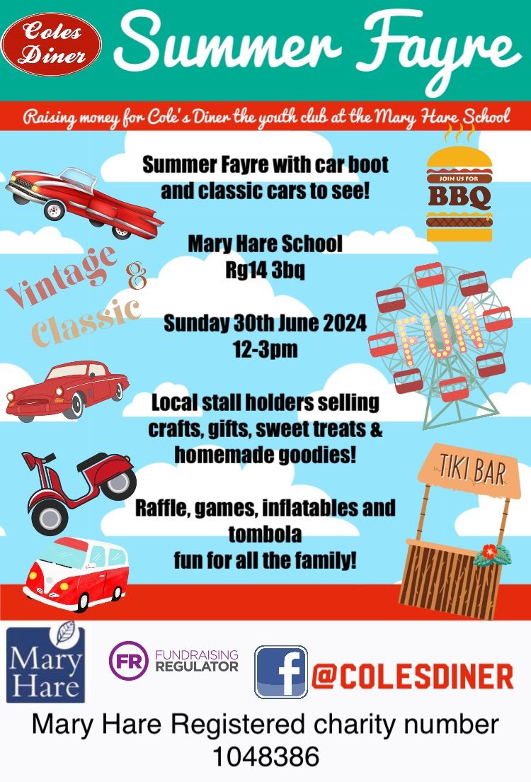 Summer Fayre, carboot & cars