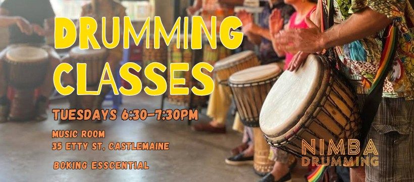 Drumming classes in Castlemaine