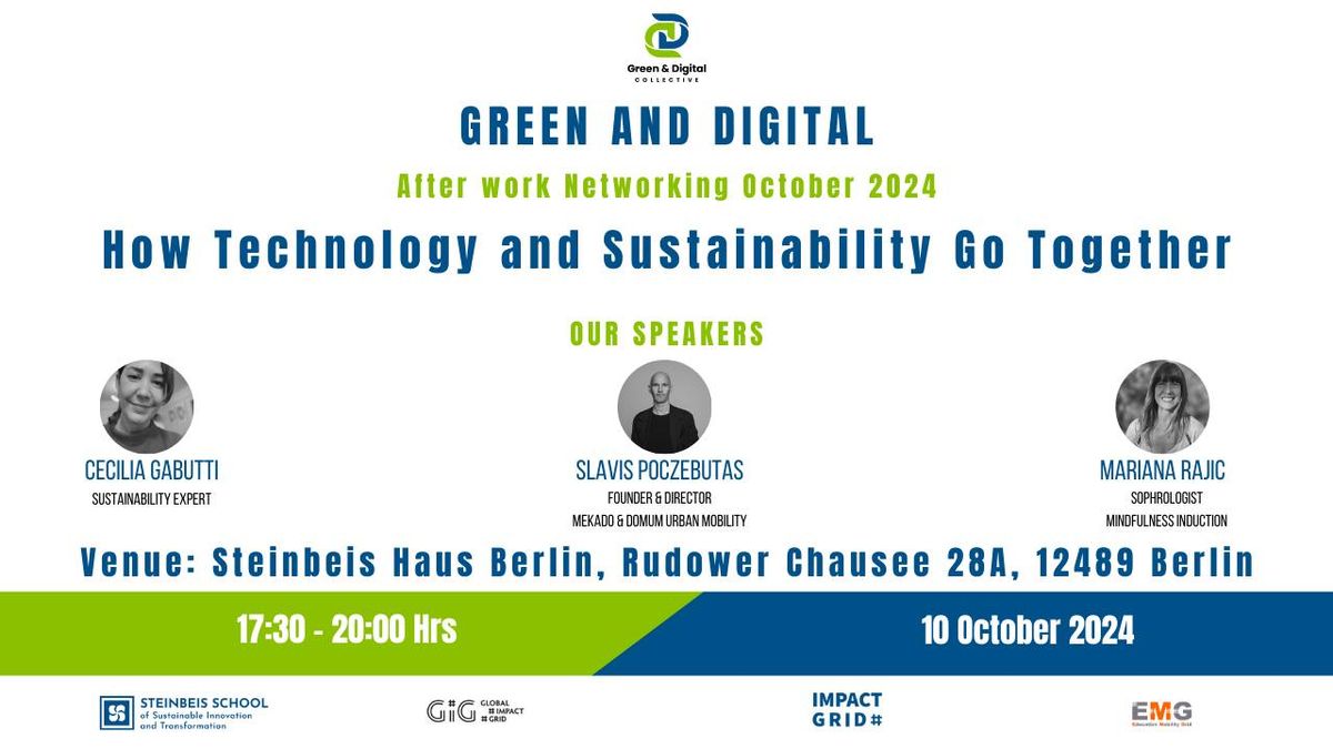 Green and Digital: How Technology and Sustainability Go Together