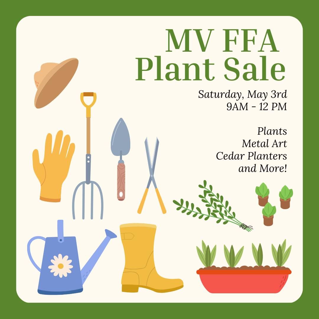 MVHS FFA Plant Sale 2025