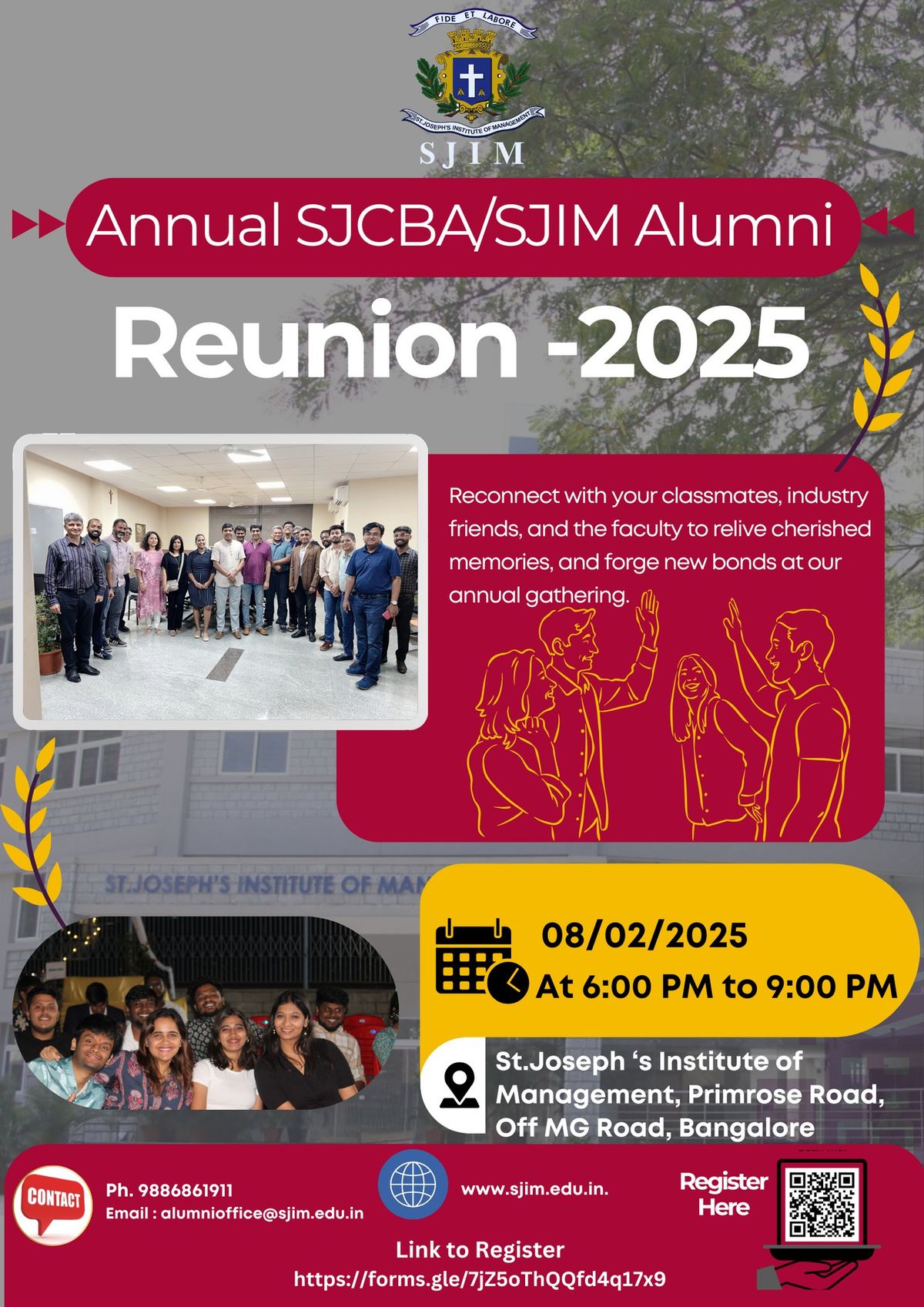 Annual SJCBA\/SJIM Alumni Reunion 2025 