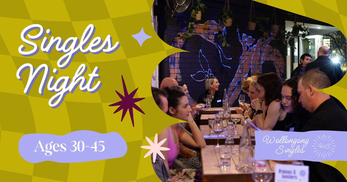 November Singles Night | Ages 30-45