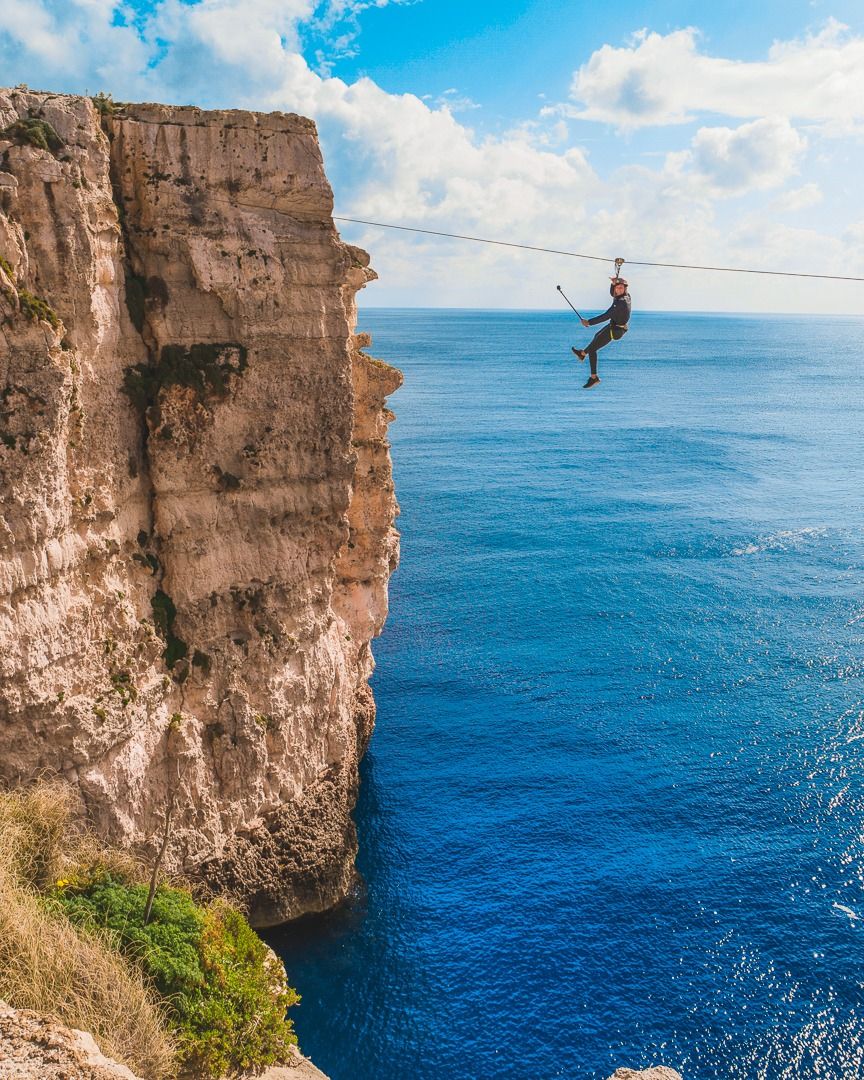 Zipline in Mi\u0121ra l-Fer\u0127a