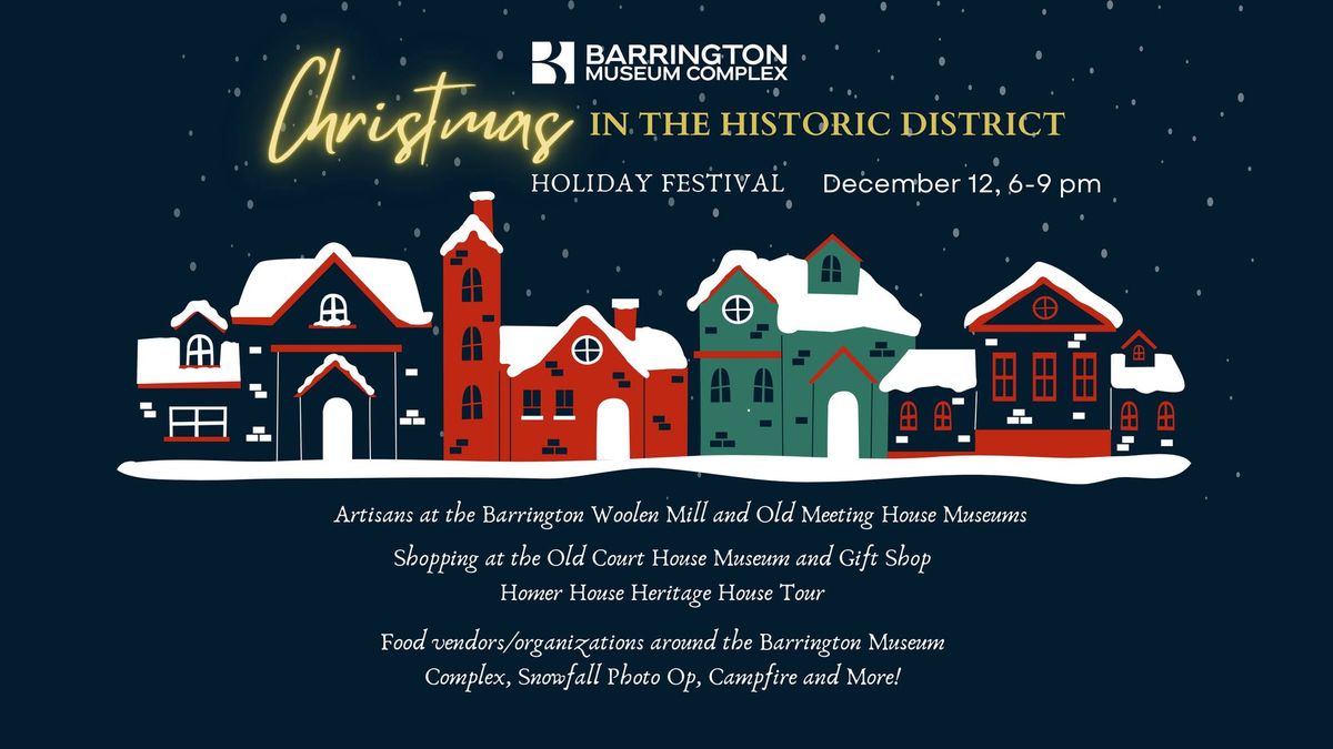 Christmas in the Historic District