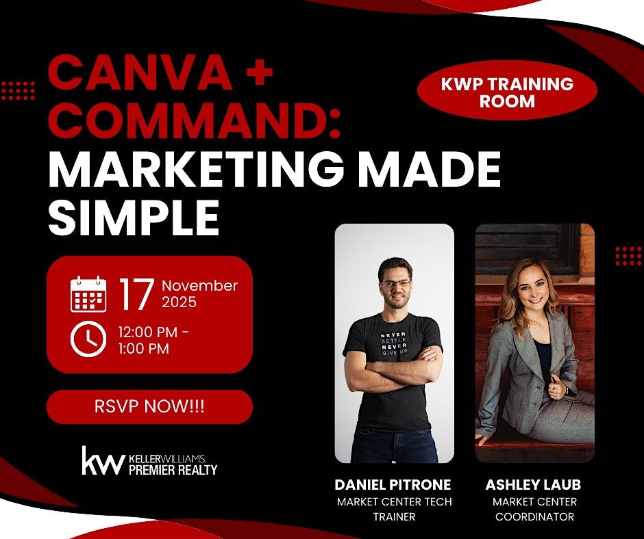 Canva & Command: Marketing Made Simple with Daniel Pitrone & Ashley