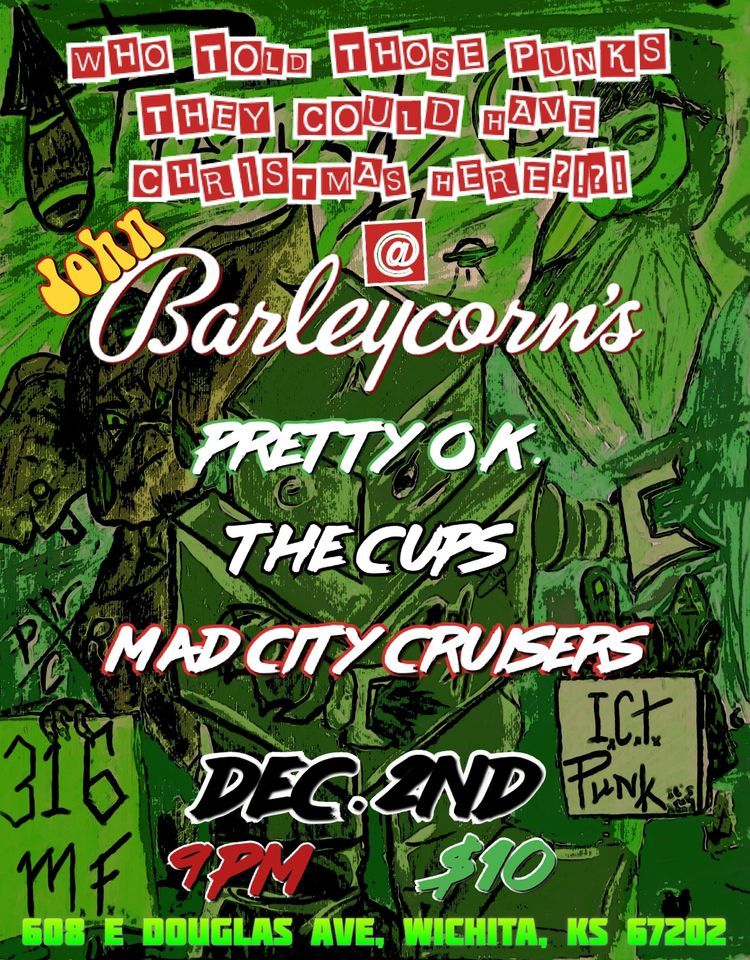Punk Christmas Barleycorns, John Barleycorn's, Wichita, 2 December 2022
