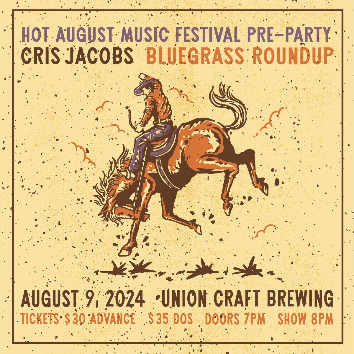 Hot August Music Festival Presents: Cris Jacobs Bluegrass Roundup 