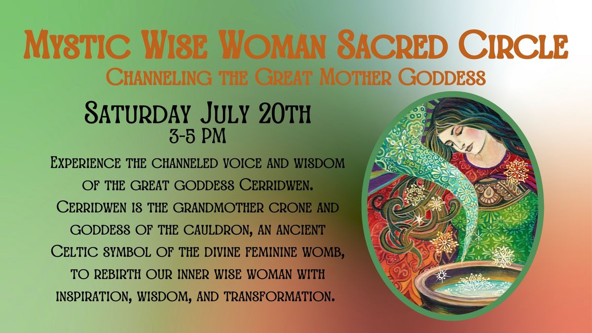 Mystic Wise Woman Sacred Circle