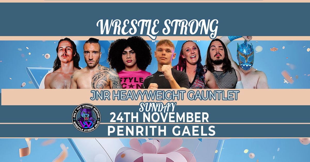 Wrestle Strong Pro Wrestling Penrith Gaels Nov 24