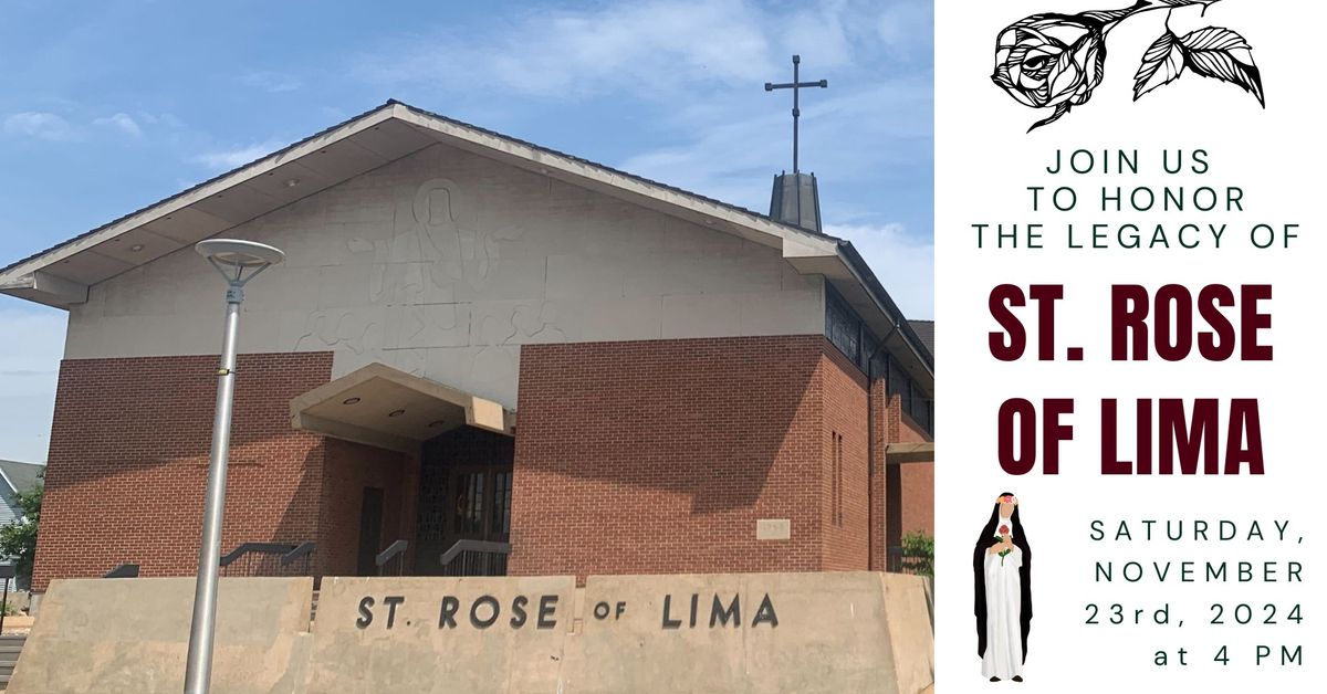 Closing Mass at St. Rose of Lima