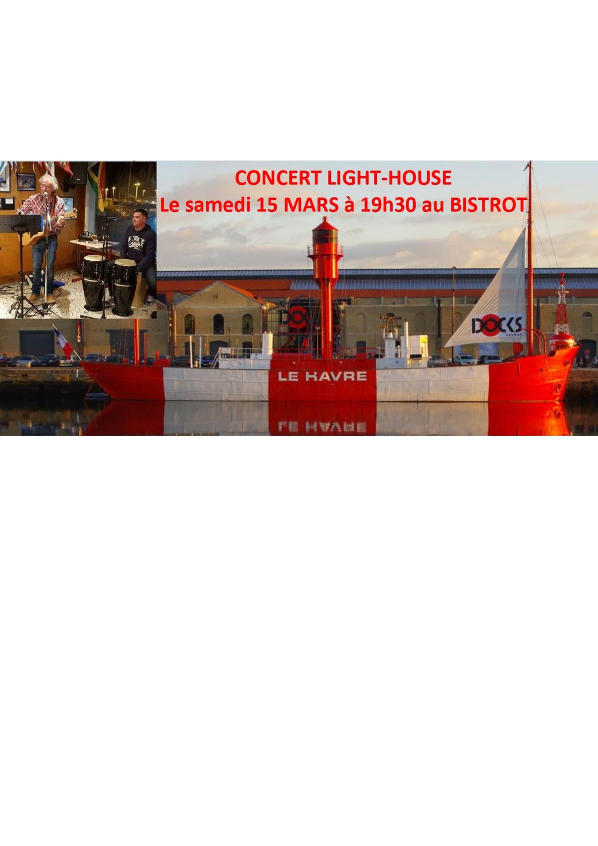 Concert LIGHT-HOUSE au Bistrot