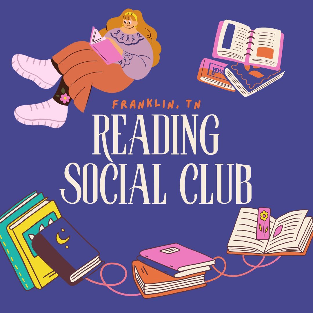 Franklin Reading Social Club - March Book Club (Read Description)