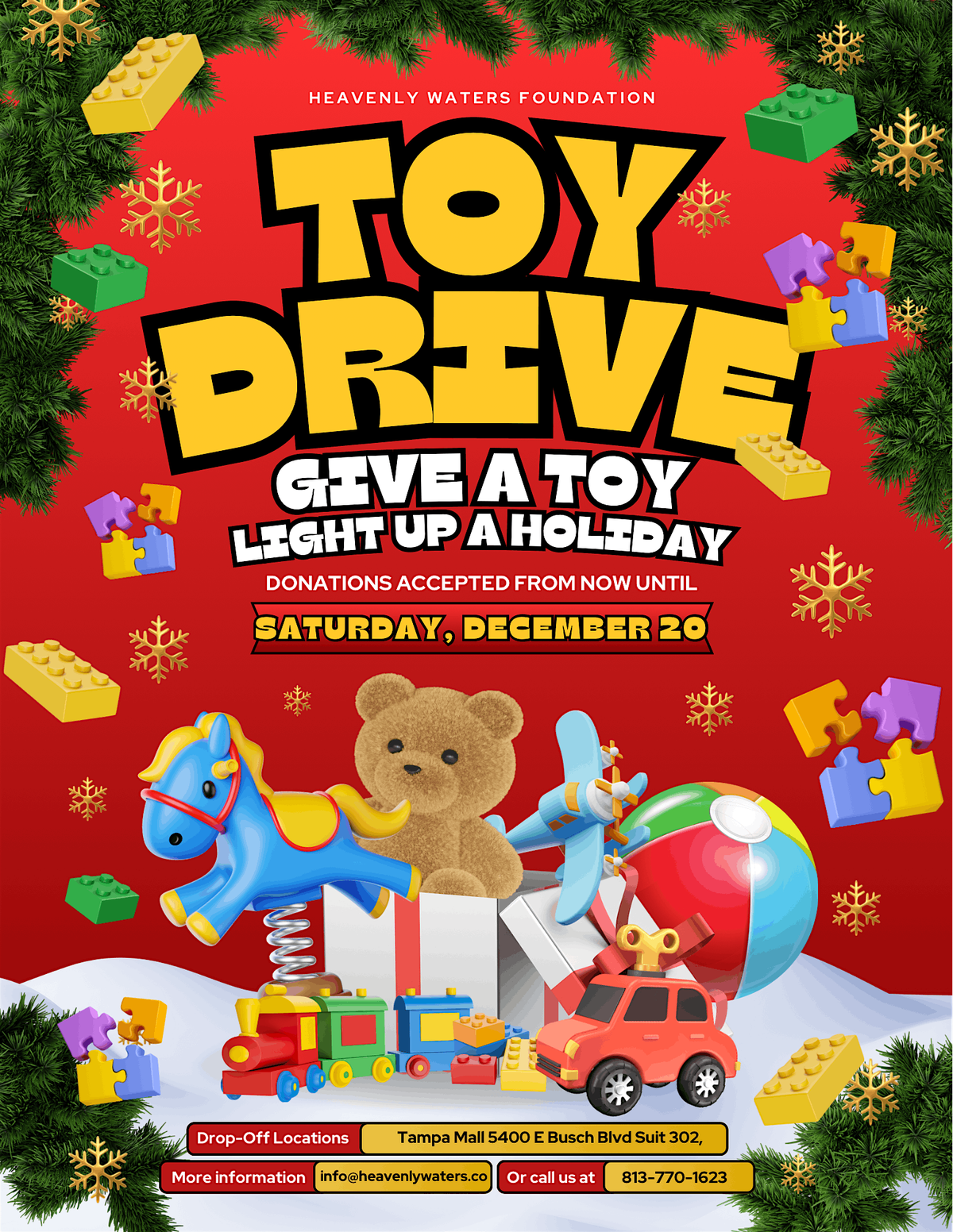 Heavenly Waters Toy Drive