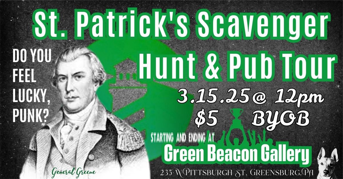 St. Patrick's Scavenger Hunt & Pub Tour (GREENSBURG)