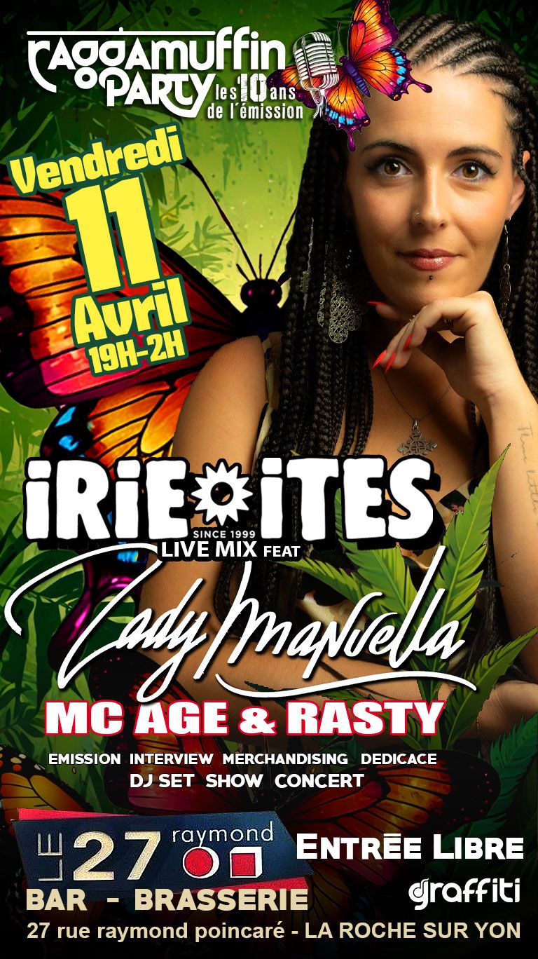 RAGGAMUFFIN PARTY - IRIE ITES SOUND & LADY MANUELLA