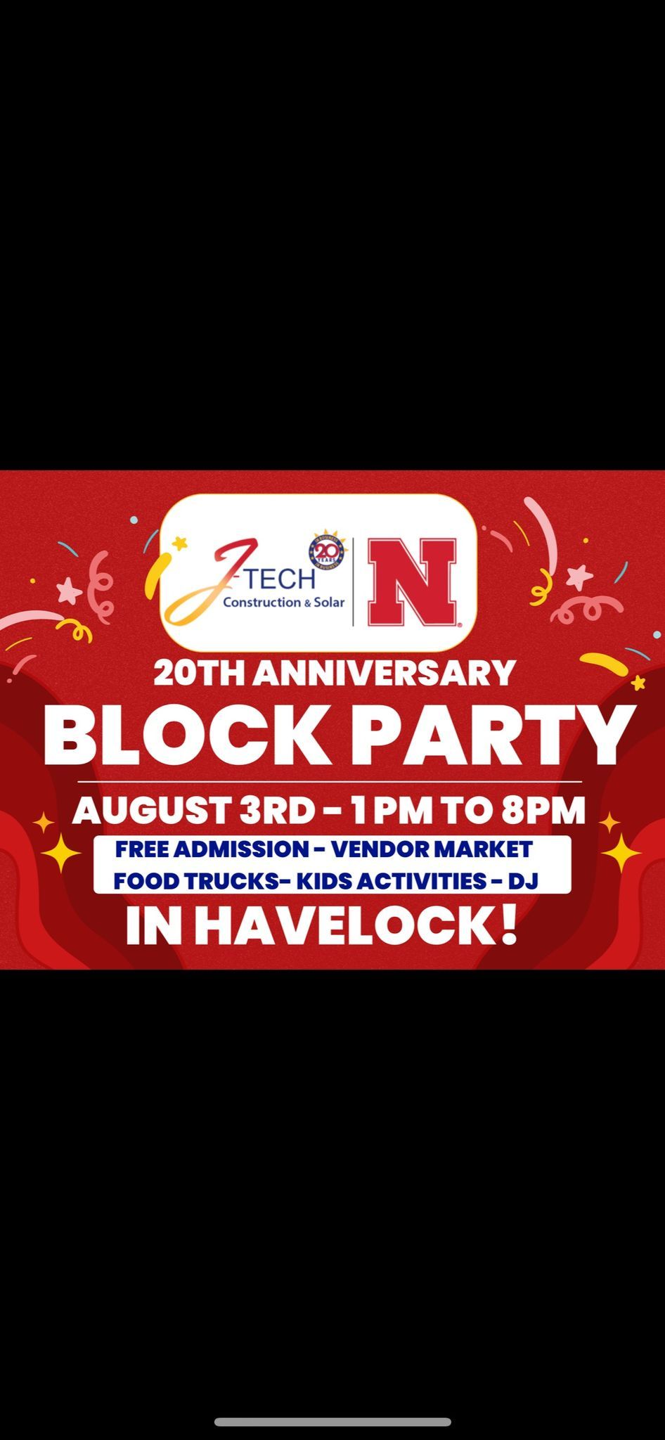 J-Tech\u2019s 20th Anniversary Block Party! 