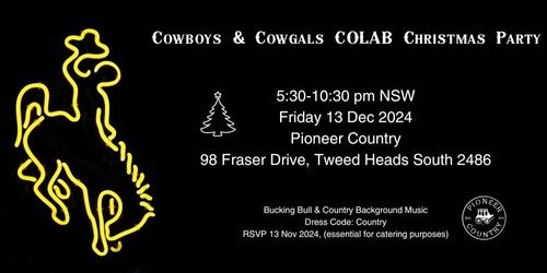 Cowboys & Cowgals Staff COLAB Christmas Party