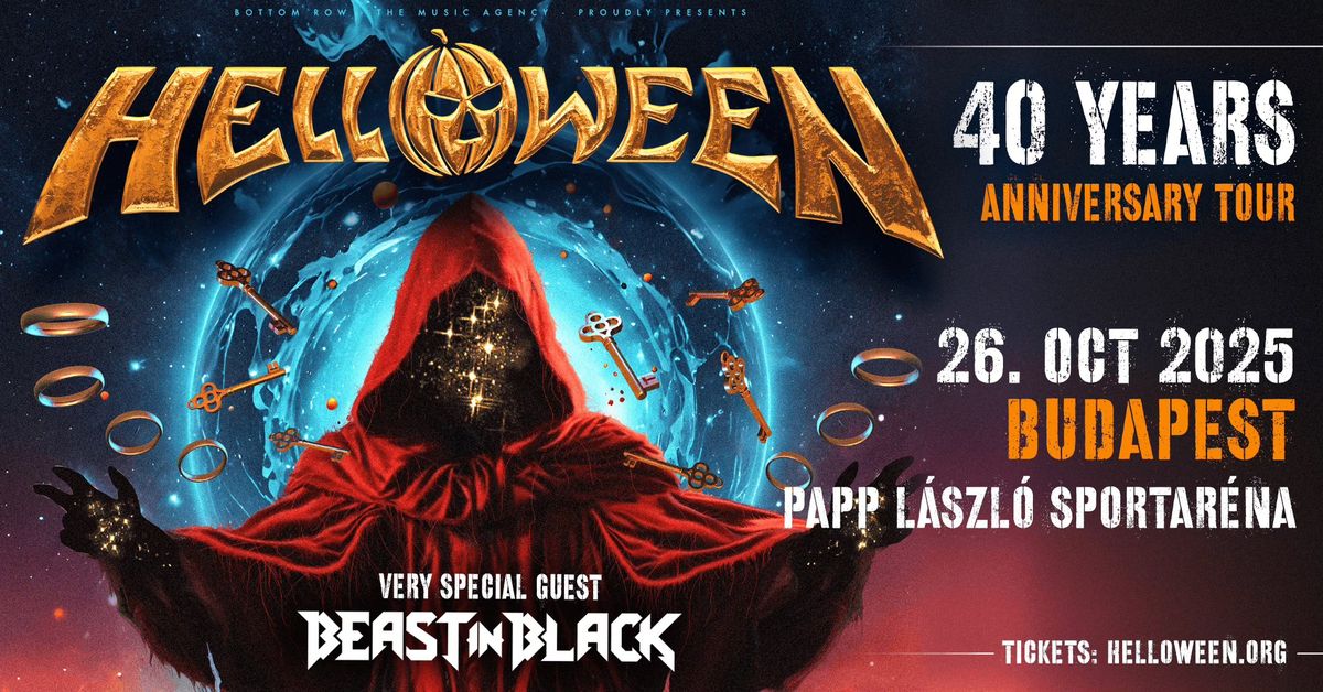 HELLOWEEN 40 Years Anniversary Tour | Arena Budapest | 25\/10\/2025 | PREVOZ iz Beograda