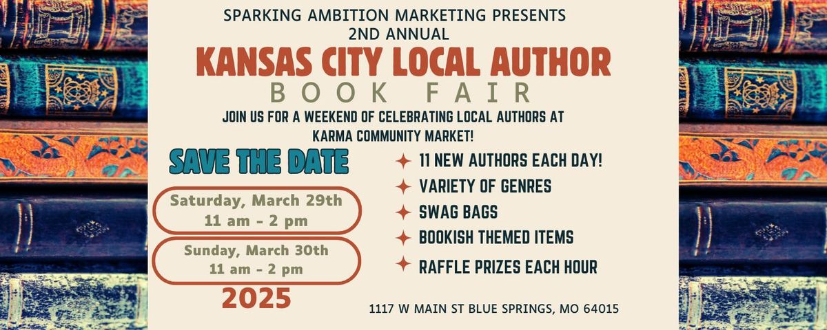 Kansas City Local Author Book Fair - 2nd Annual 