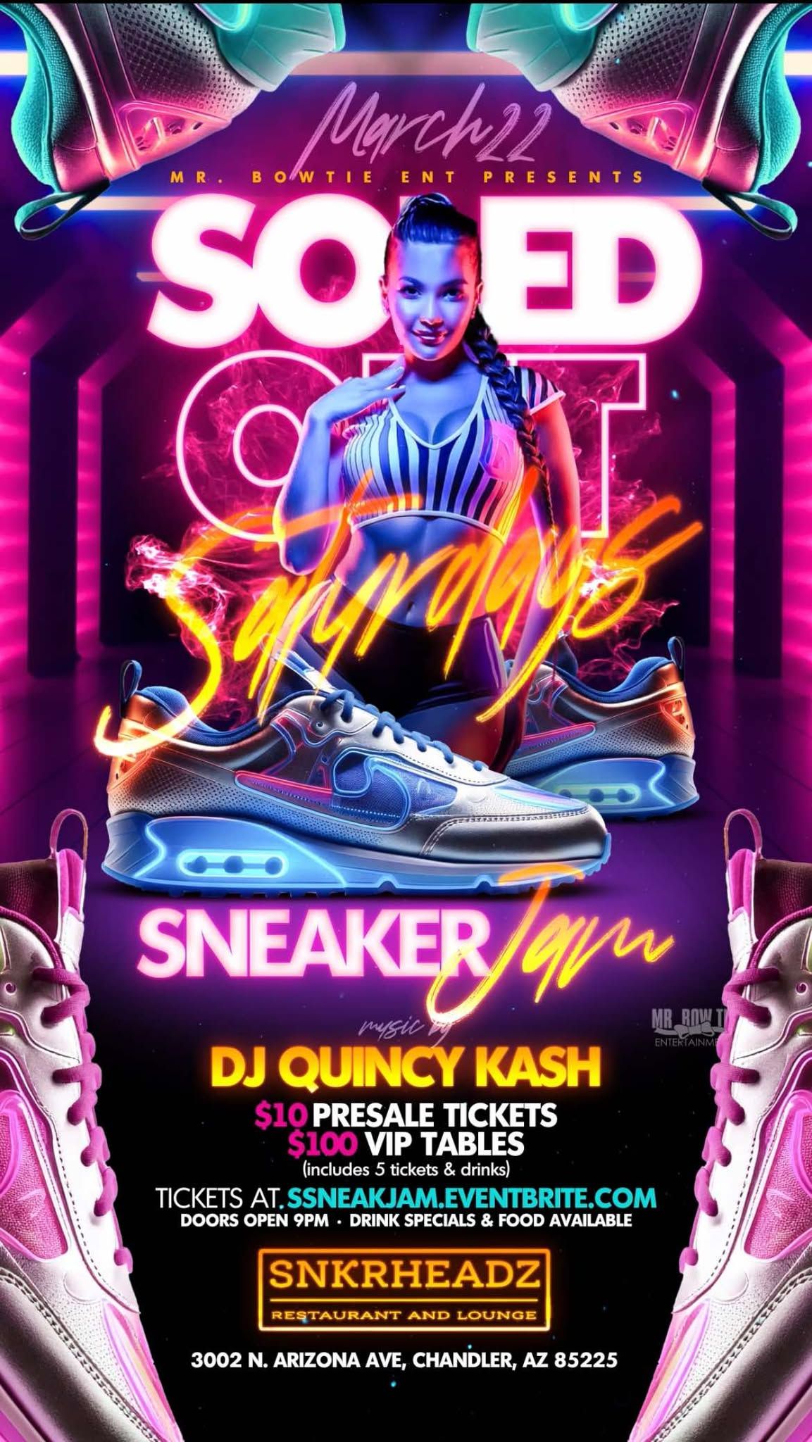 SOLED OUT SNEAKER JAM 